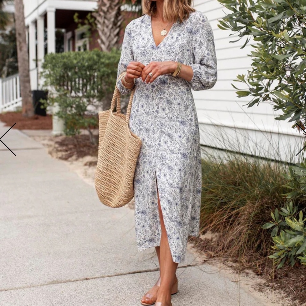 Splendid x Cella Jane Printed Midi Dress